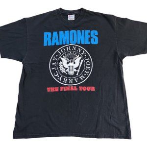 Vintage Ramones Adios Amigos 1996 Final Tour T-Shirt, Size X-Large